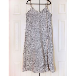 Black & White Spotted Print Sundress
